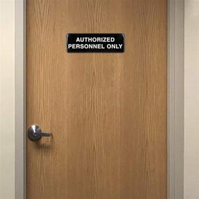 img 1 attached to 🚧 Informative Authorized Personnel Only Sign: Enhancing Access Control Measures