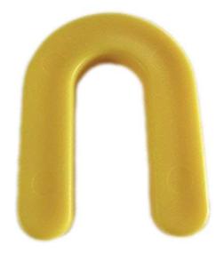 img 1 attached to 🐎 Enhance Horseshoe Alignment with Troxell USA Horseshoe Spacer Yellow