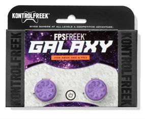 img 4 attached to 🎮 Enhance Gameplay with FPS Freek Galaxy (Purple) Performance Thumbsticks for 360/PS3 Controller