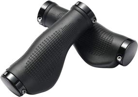 img 4 attached to 🚲 Dymoece Dual Lock-on Bike Handlebar Grips: Ergonomic Design for Mountain Bike MTB BMX Foldable Downhill