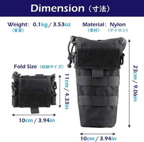 img 3 attached to TRIWONDER Tactical Hydration Military Backpack Outdoor Recreation for Accessories