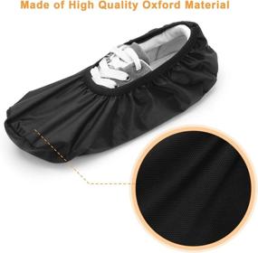 img 2 attached to COITEK Bowling Shoe Covers – Waterproof, Reusable, and Anti-Slip Shoe Protector for Bowling