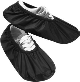 img 4 attached to COITEK Bowling Shoe Covers – Waterproof, Reusable, and Anti-Slip Shoe Protector for Bowling