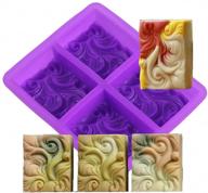 hiparty ocean wave soap mold: create stunning sea-inspired cake, jelly, pudding, and soap creations with handmade nautical mold - 4 bars logo