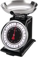 🍲 silver/black retro mechanical kitchen scale by starfrit - model 080211-003-0000 logo