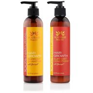 nourish hair growth shampoo conditioner logo