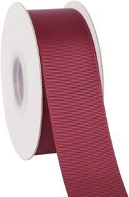 img 4 attached to 🎀 Burgundy Grosgrain 277: Perfect for Wedding Wrapping Applications