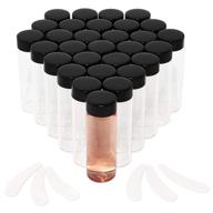 clear liquid sample bottles cosmetics logo