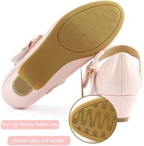 img 1 attached to 👠 Elegant ADAMUMU Girls' Shoes: The Perfect Choice for Dress- up and Weddings