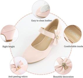 img 3 attached to 👠 Elegant ADAMUMU Girls' Shoes: The Perfect Choice for Dress- up and Weddings