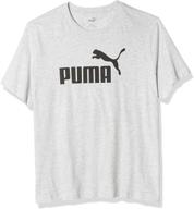 puma mens essentials heather peacoat men's clothing and active logo