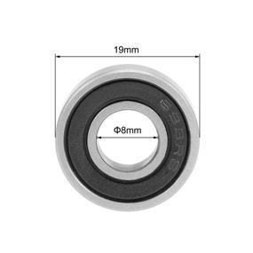 img 2 attached to Uxcell 698 2RS Groove Bearings Double Power Transmission Products