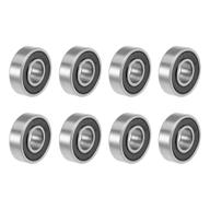 uxcell 698 2rs groove bearings double power transmission products logo