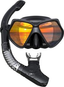 img 4 attached to COPOZZ Snorkel Anti Fog Snorkeling Swimming