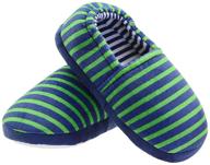 cozy and stylish la plage boys slippers: toddler house shoes for winter comfort and warmth logo