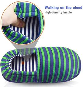 img 3 attached to Cozy and Stylish LA PLAGE Boys Slippers: Toddler House Shoes for Winter Comfort and Warmth