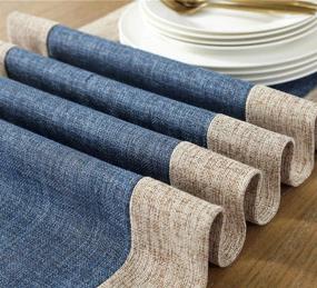 img 1 attached to 🏡 HomeyHo Washable Rustic Dining Designs