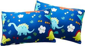 img 4 attached to MacoHome Dinosaur Pillowcase Microfiber Pillowcases