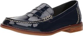 img 4 attached to SPERRY Women's Seaport Patent Loafer Men's Slip-On Shoes