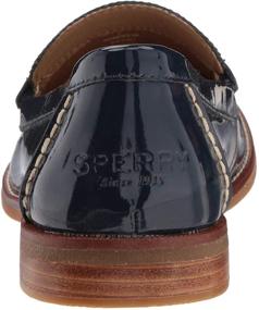 img 2 attached to SPERRY Women's Seaport Patent Loafer Men's Slip-On Shoes