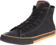 black orange nathan vulcanized harley davidson logo