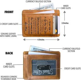 img 2 attached to Streamlined Holder Minimalist Wallet: Sleek and Compact Pocket Wallet