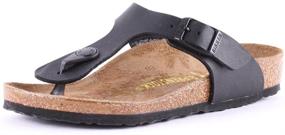 img 4 attached to Ботинки для мальчиков Birkenstock Gizeh Disco Microfibre размером 2.5