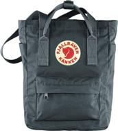 fjallraven totepack backpack everyday graphite logo
