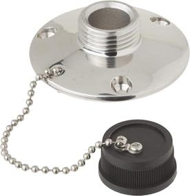 img 1 attached to 💧 High-Quality Ambassador Marine Water Outlet: 316 Stainless Steel Excellence