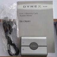 📚 efficiently access multiple card formats with dx-cr6n1 6 in 1 card reader logo