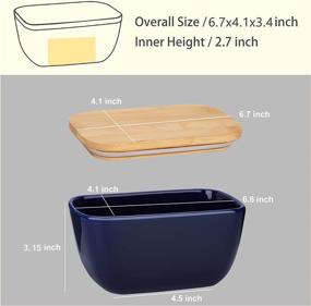 img 2 attached to 🏺 Revitalize Your Countertop with Nucookery Ceramic Covered Container