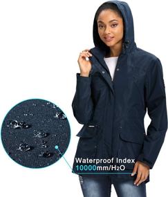 img 3 attached to Freetrack Waterproof Windproof Windbreaker Lightweight Outdoor Recreation