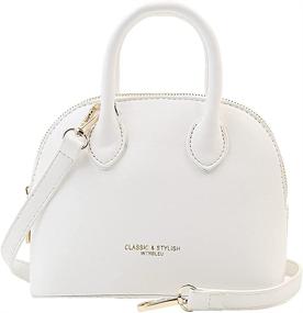 img 4 attached to Intrbleu Crossbody Classic Handbags Shoulder