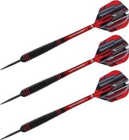 img 1 attached to 🎯 Enhance Control with Harrows Ace-Coated Barrel & Vulcanised Rubber Grip Steel Tip Darts (22G)