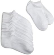 high-quality jefferies socks girls seamless sport low-cut half-cushion socks - pack of 6 for ultimate comfort logo