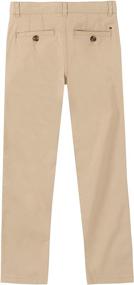 img 1 attached to Stylish and Comfortable: Tommy Hilfiger Boys' Academy Chino Pant