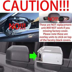 img 1 attached to 🚘 Улучшите ваш Ford F-150: Органы управления 4-х сторонние двери с кодовой панелью и крышкой багажного отделения Overun, покрытые трехслойным хромированием (2004-2014)