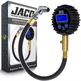 img 4 attached to 🚗 JACO ElitePro Digital Tire Pressure Gauge: Expert Accuracy & 200 PSI Power