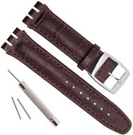 alligator leather stainless buckle women's watches with swatch design logo
