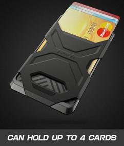 img 3 attached to 📱 SUPCASE Adhesive Slim Wallet (2-Pack) - Ultra Thin Stick-On Silicone Credit Card Holder Sticker Adhesive Cell Phone Wallet (Black)