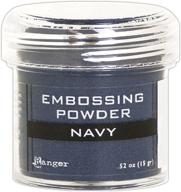 🌊 navy metallic embossing powder for rangers logo