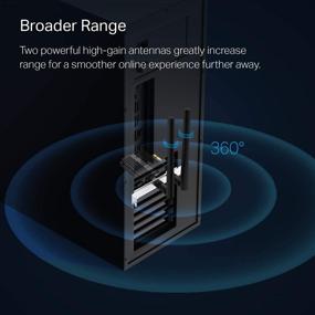 img 1 attached to 🔥 TP-Link Archer TX50E: Быстрая ультра-сеть WiFi 6 AX3000 PCI-E карта с тепловым экраном, Bluetooth 5.0 и MU-MIMO - идеально подходит для ПК на Windows 10 (64bit)