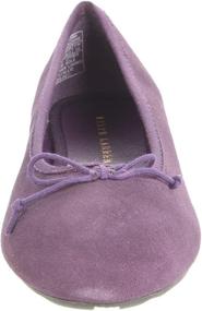 img 3 attached to Classic and Stylish: Polo by Ralph Lauren Allie Ballet Flat for Little Kid/Big Kid