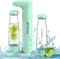 🥤 sodaology sparkling water soda maker kit with two carbonation bottles and fizz infuser (co2 cylinder sold separately) логотип