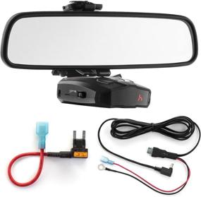 img 4 attached to 📡 Optimized Product Name: Radar Mount Mirror Mount Bracket, Direct Wire Power Cord, Mini Fuse Tap Combo – Ideal for Cobra (3001403)