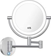 amnoamno mirror 10x magnification extension adjustable furniture логотип