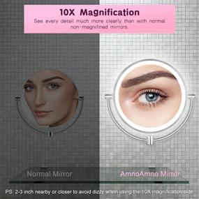 img 3 attached to AmnoAmno Mirror 10X Magnification Extension Adjustable Furniture