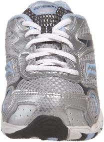 img 3 attached to 👟 Saucony Toddler Cohesion Sneaker - Girls' Shoes in Silver