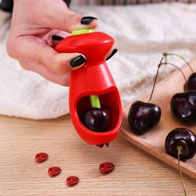 img 2 attached to Cherry Pitter Portable Kitchen Remove