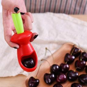 img 3 attached to Cherry Pitter Portable Kitchen Remove